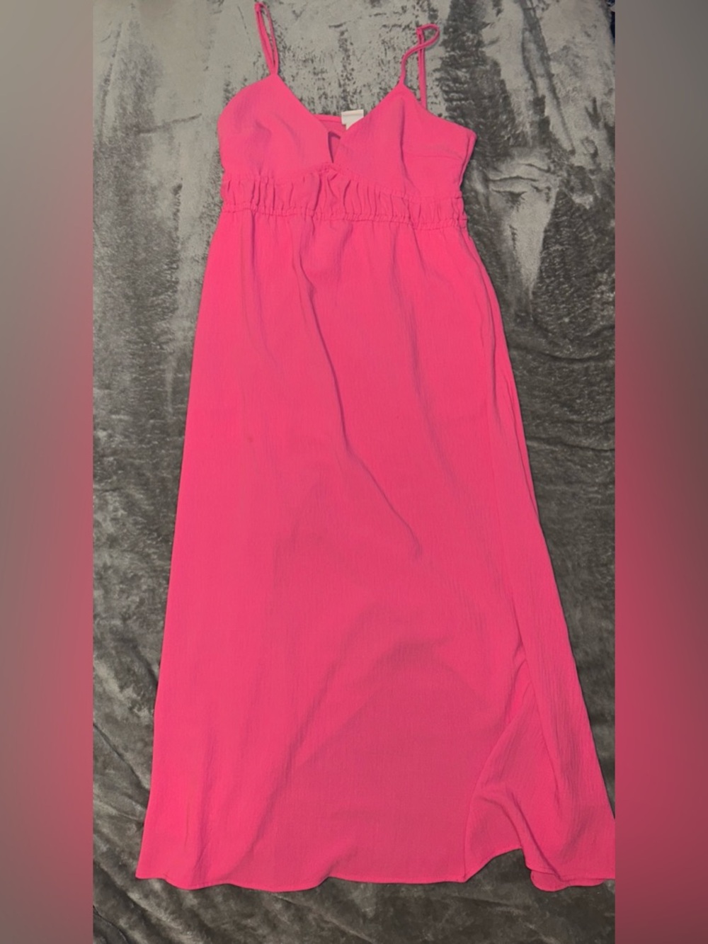 A New Day Hot Pink Maxi Dress Size Small